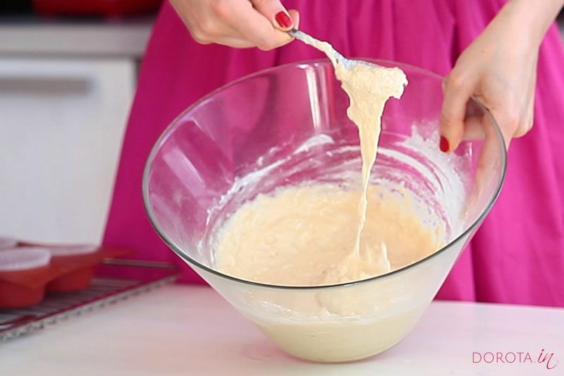 Babeczki migdałowe - krok 2