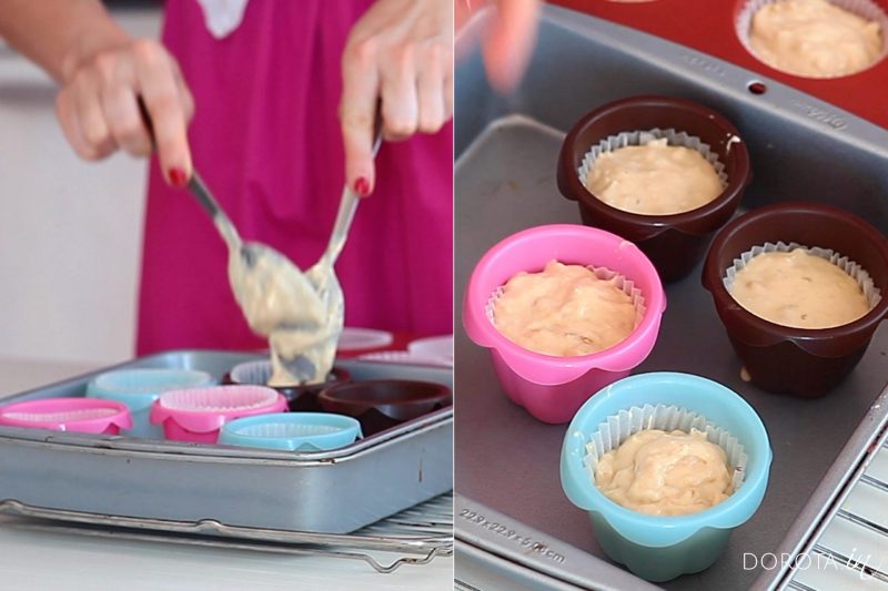 Babeczki migdałowe - krok 3