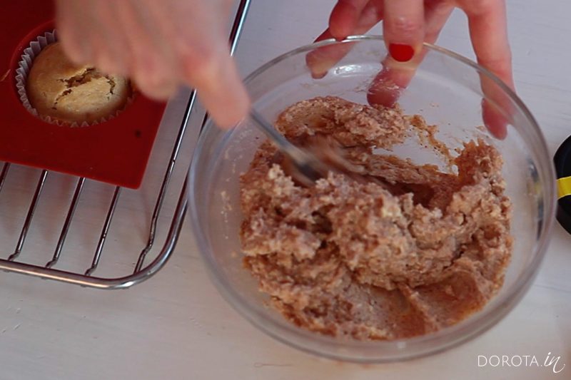 Babeczki migdałowe - krok 5