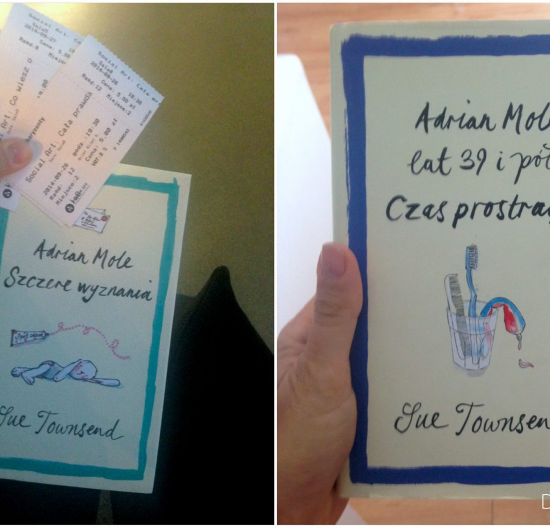 Adrian Mole - książki z dzieciństwa