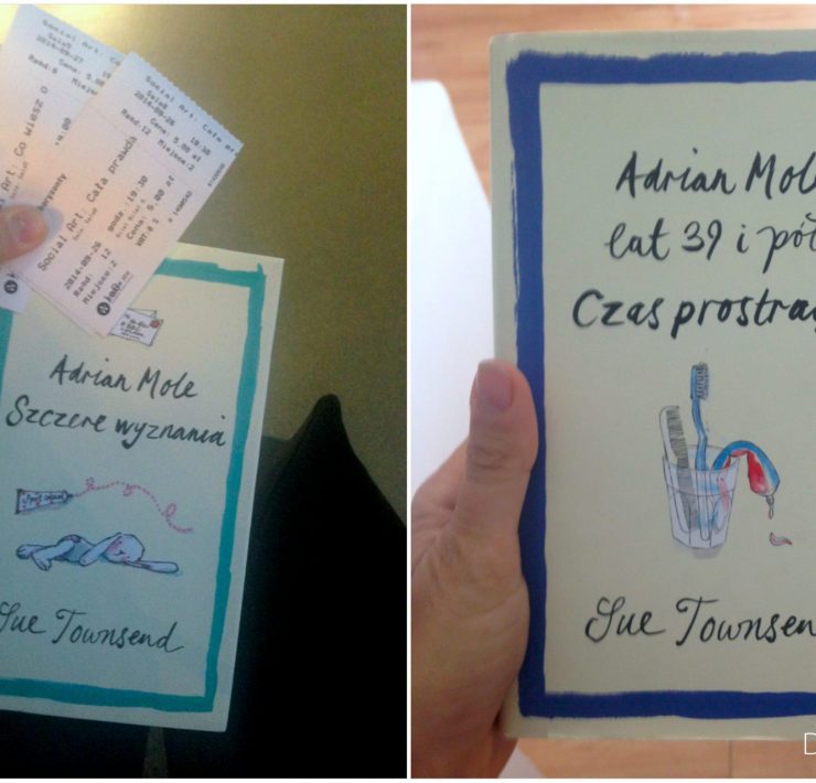 Adrian Mole - książki z dzieciństwa