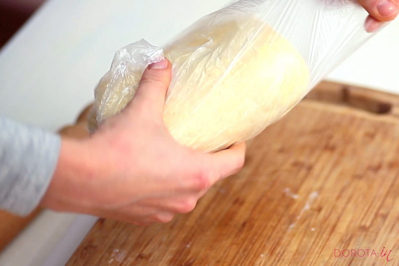 Ciasto półfrancuskie drożdżowe - przepis - krok 12