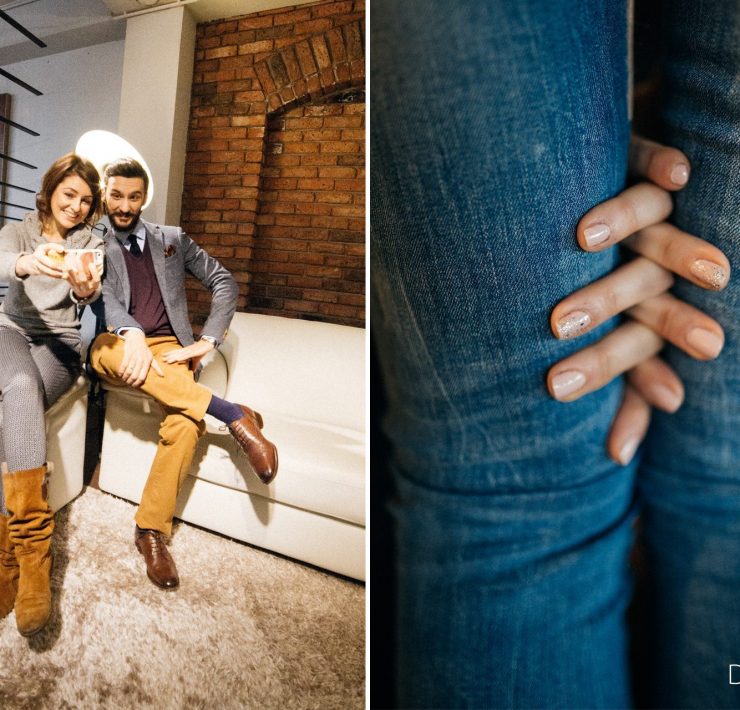 Tego samego dnia odbyły się dwie sesje do kalendarza Siemens - moja i Łukasza z CzasGentlemanow.pl