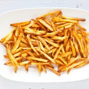 Frytki smażone w dwóch zakresach temperatur