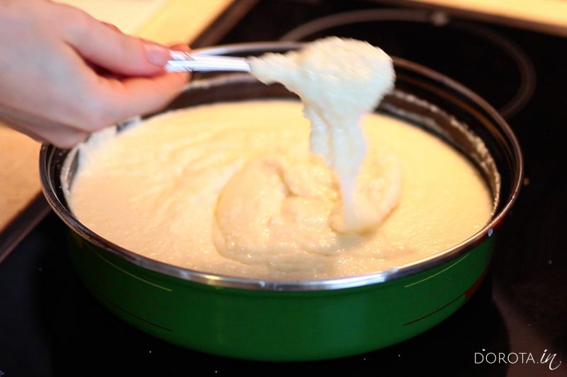 Krem z kaszy manny - przepis - krok 2