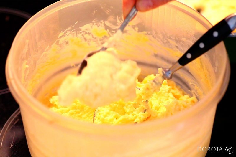 Krem z kaszy manny - przepis - krok 4