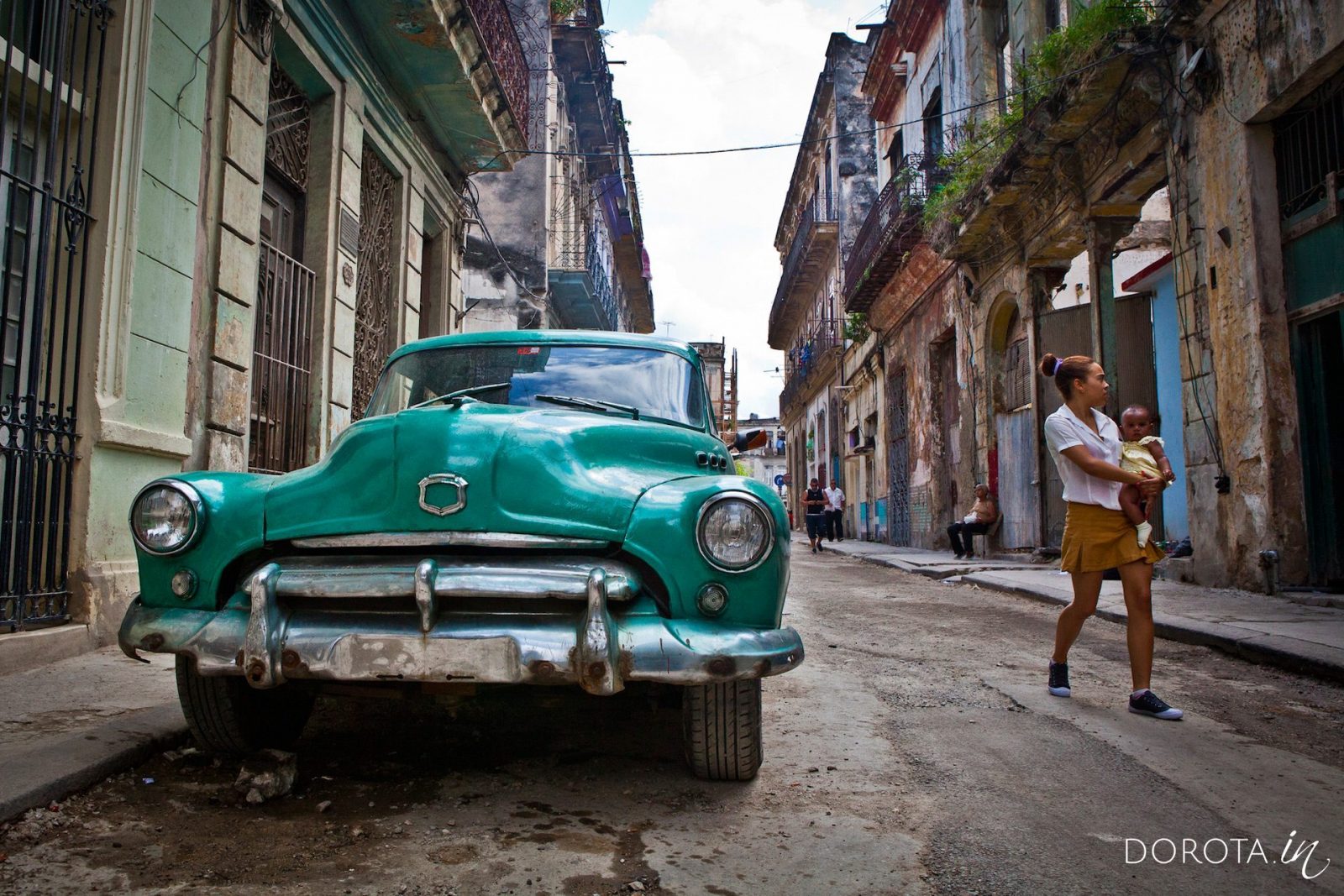 Habana Vieja - boczna uliczka