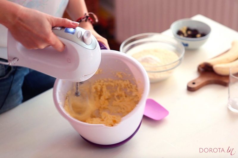 Ciasto bananowe przepis - krok 1