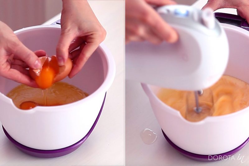 Ciasto blondie - przepis - krok 2