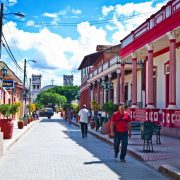 Centrum Baracoa - główna uliczka