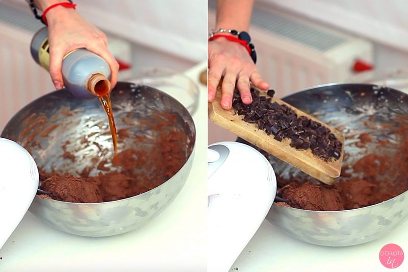 Ciasteczka czekoladowe - przepis - krok 4