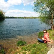 Jezioro Bajkał k. Wrocławia - Mariusz Stachowiak ma relaks :)