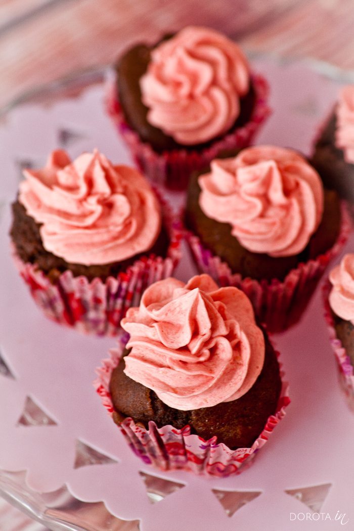 Czekoladowe cupcakes - babeczki czekoladowe