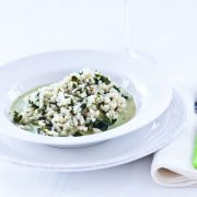 Risotto ze szpinakiem