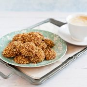 Ciasteczka jaglane z jabłkami