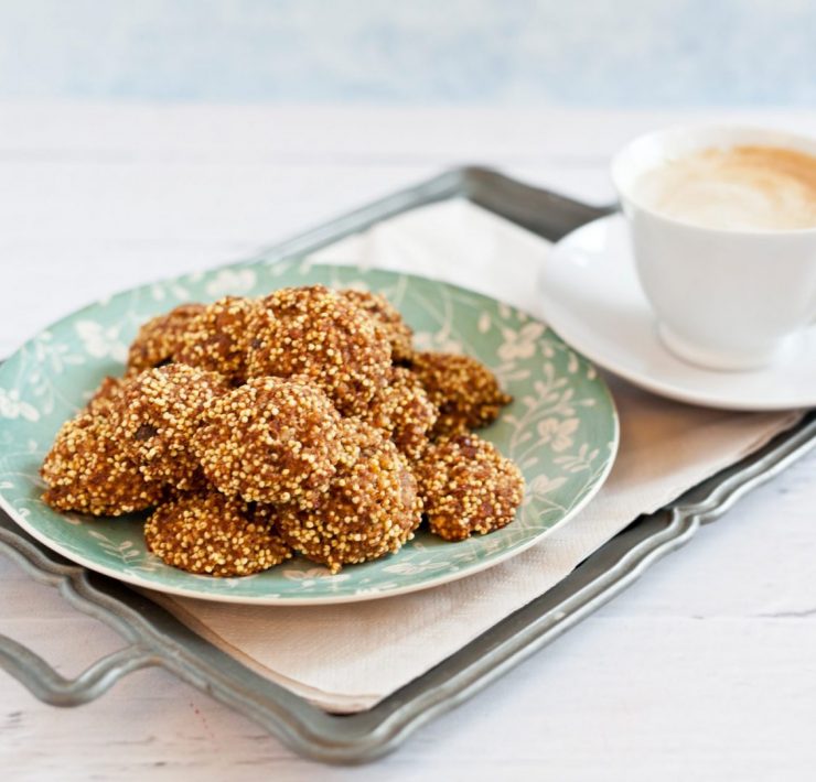 Ciasteczka jaglane z jabłkami