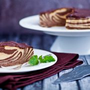 Sernik zebra na zimno