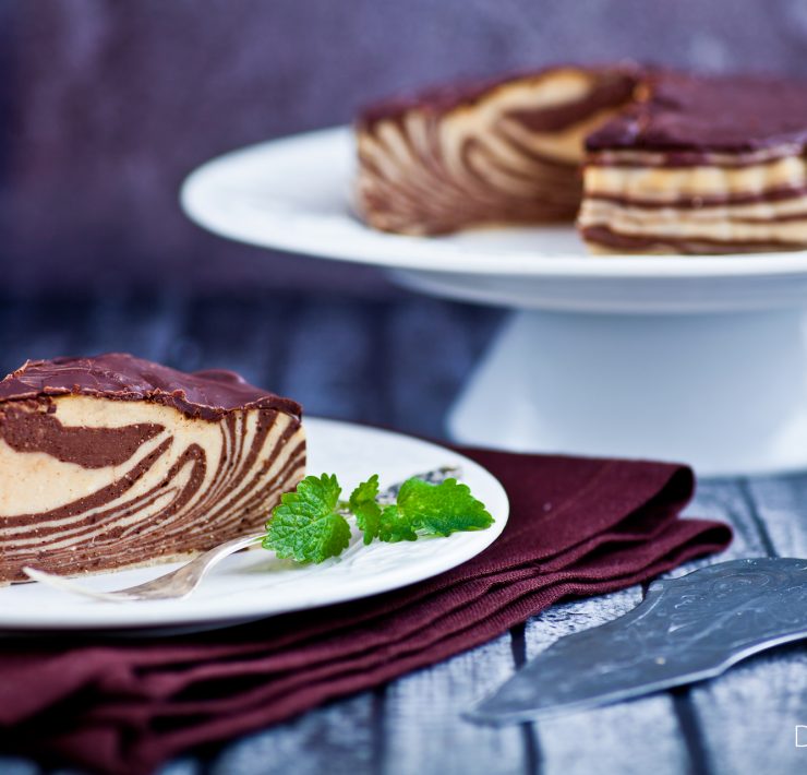 Sernik zebra na zimno