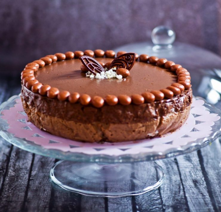 Sernik kawowy na zimno