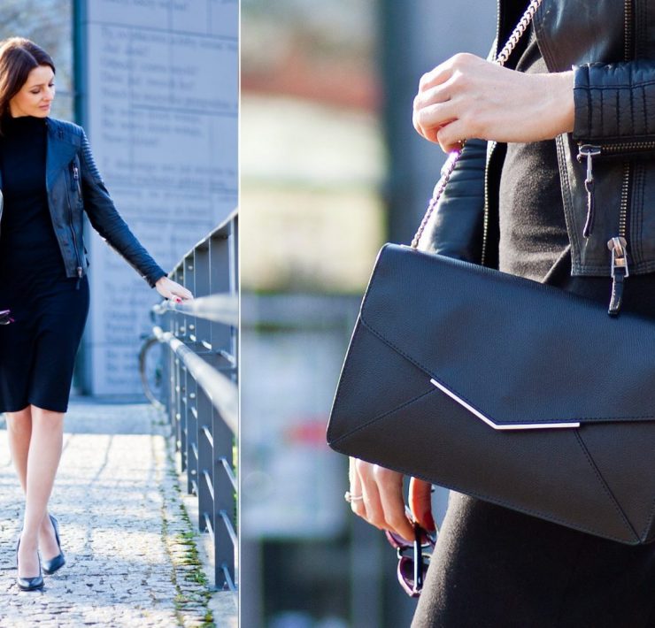 Czarna torebka Furla Cherie Onyx