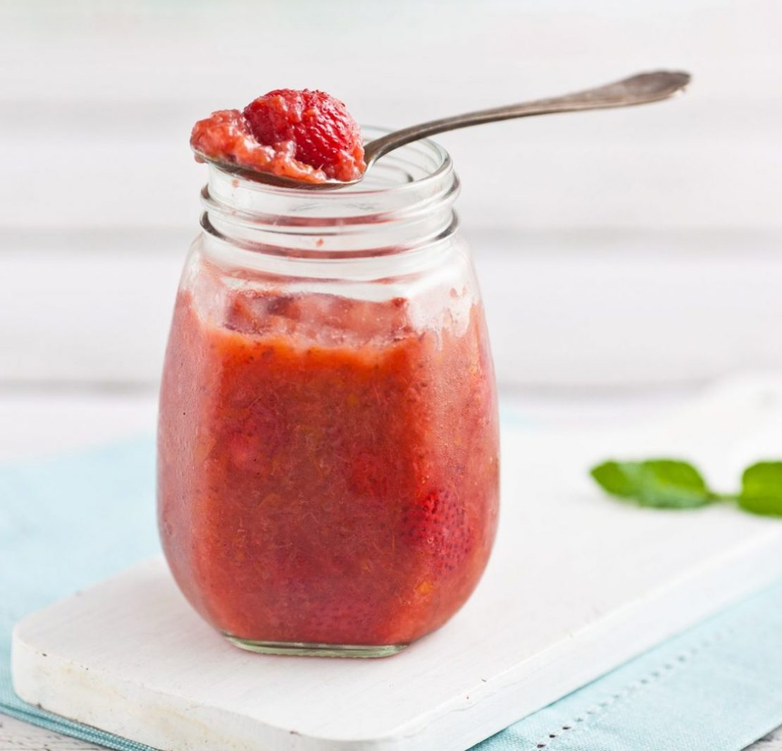 Dżem truskawkowy bez cukru