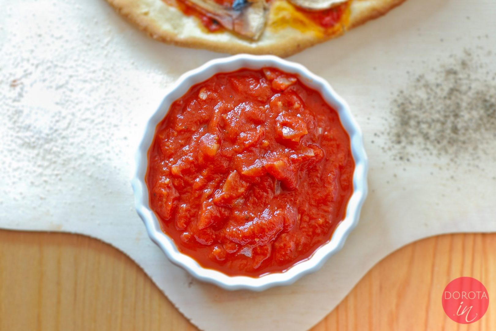Sos pomidorowy - przecier pomidorowy - passata
