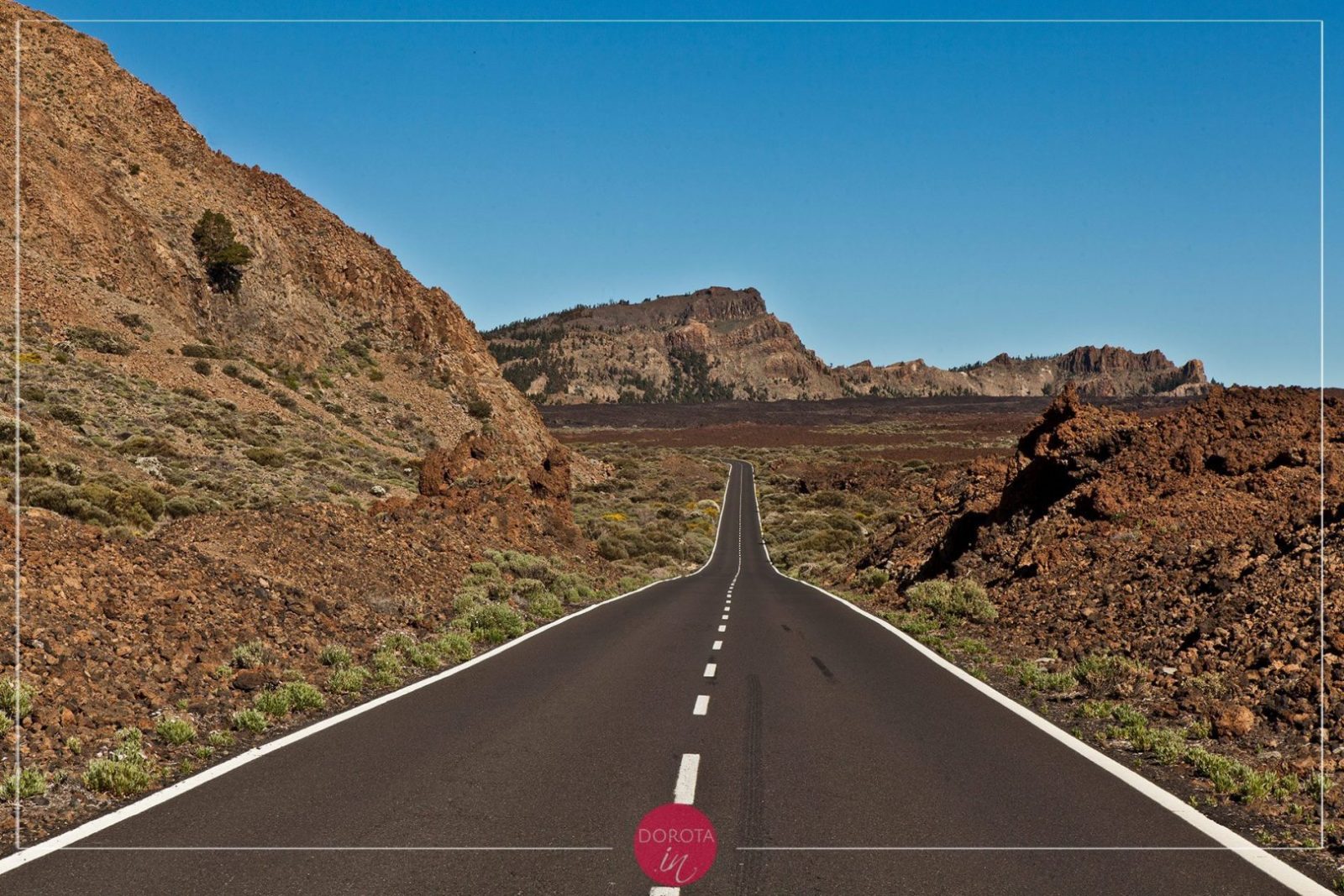 Droga w kierunku El Teide