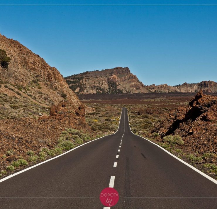Droga w kierunku El Teide