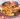 Paella z rybą i owocami morza