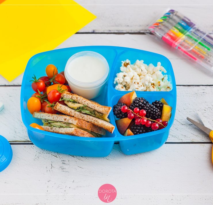 Drugie śniadanie do szkoły - lunchbox