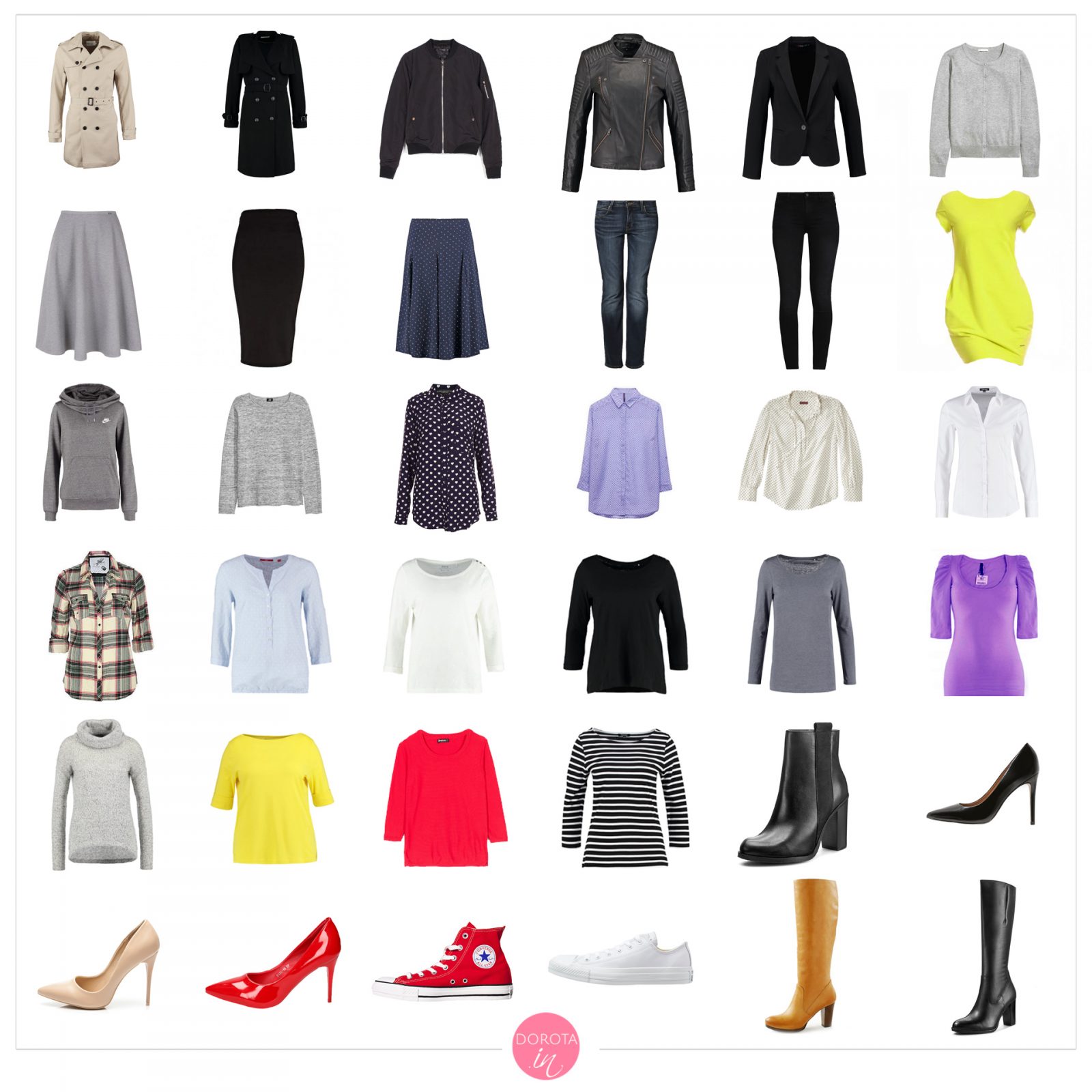 Garderoba kapsułowa na jesień