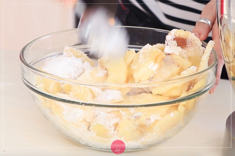 Szarlotka amerykańska - apple pie - przepis - krok 3