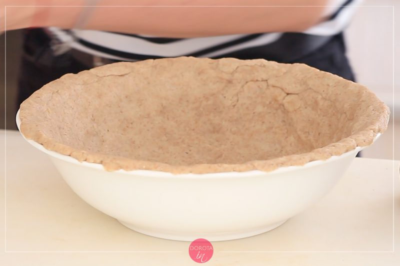Szarlotka amerykańska - apple pie - przepis - krok 5