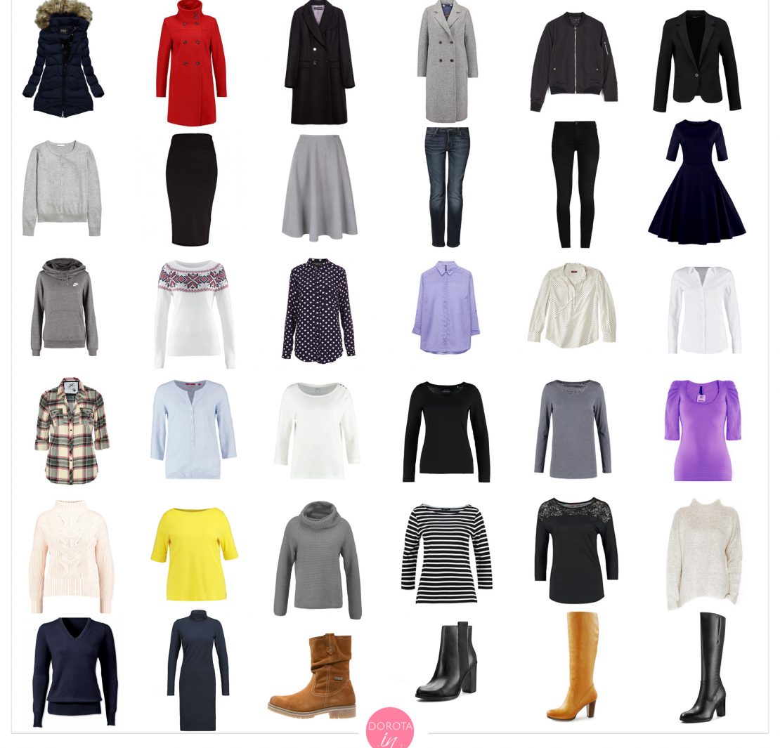 Garderoba kapsułowa na zimę 2017