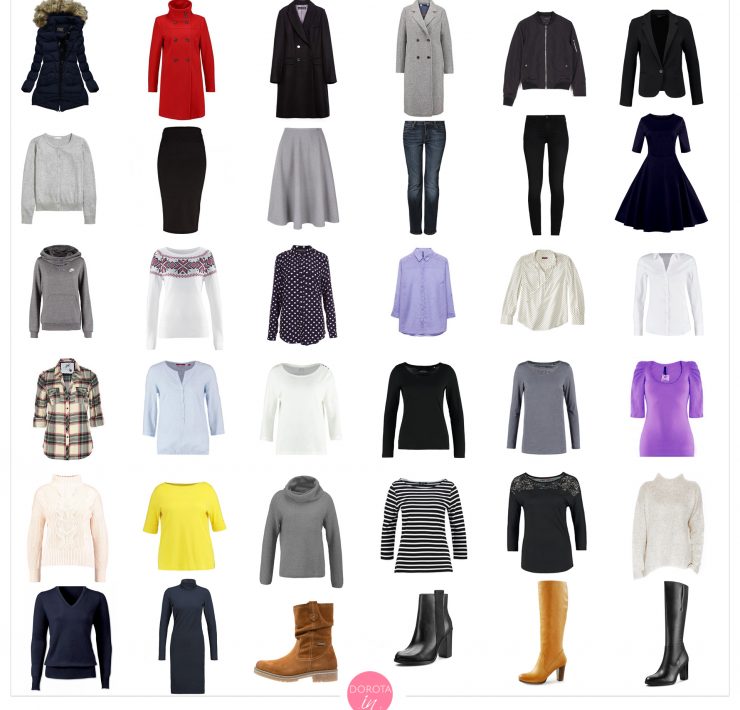 Garderoba kapsułowa na zimę 2017