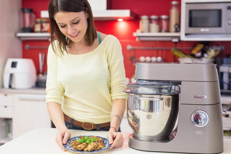 Kotlety z kalafiora - Kenwood Chef XL Titanium