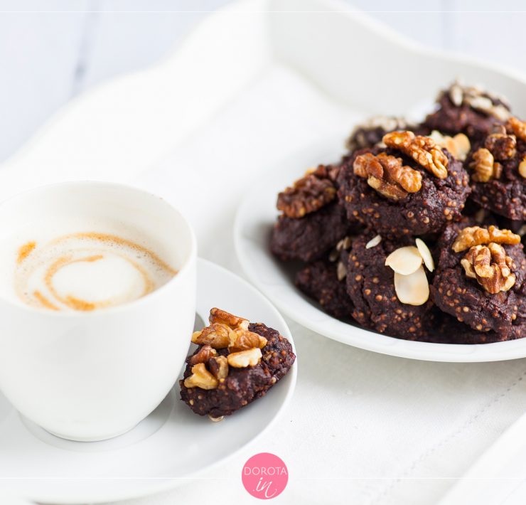 Ciasteczka czekoladowe bez mąki