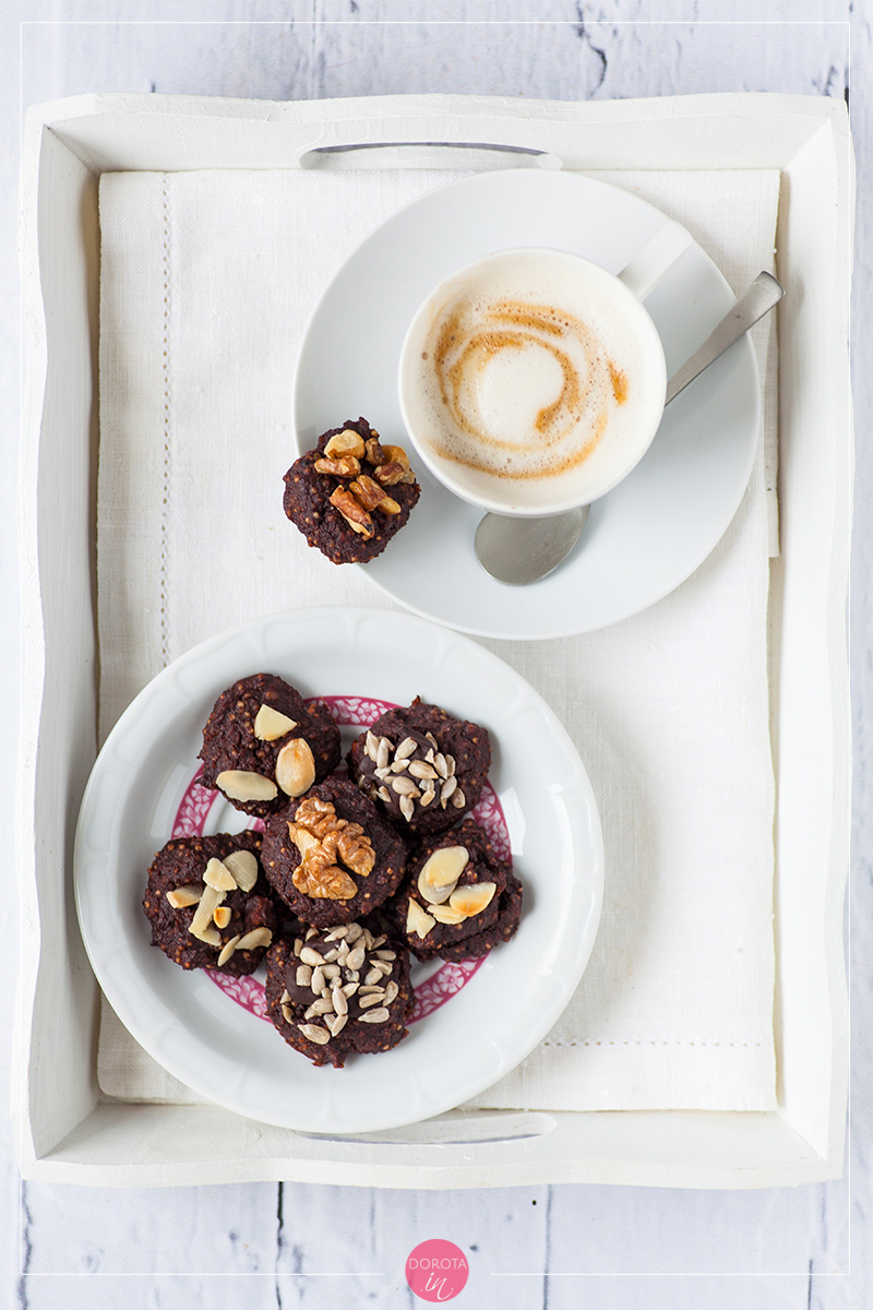 Ciasteczka czekoladowe bez mąki