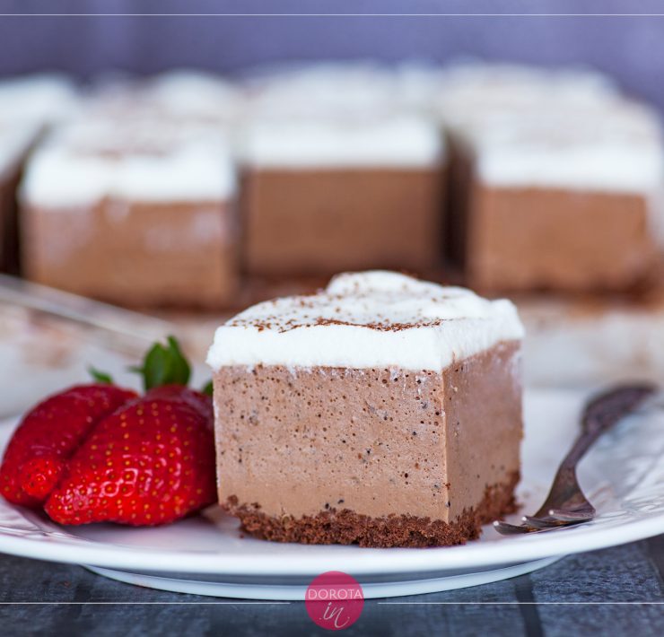 Sernik cappuccino na zimno