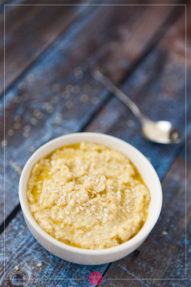 Tahini - pasta tahina - masło sezamowe