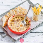 Wegański smalec z fasoli