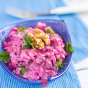 Sałatka z buraków z majonezem