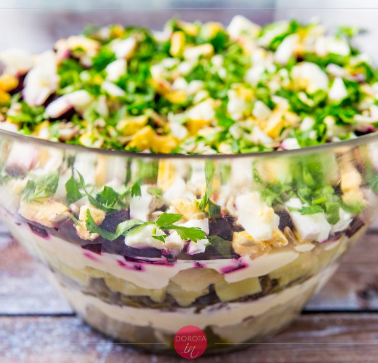 Śledzie pod pierzynką