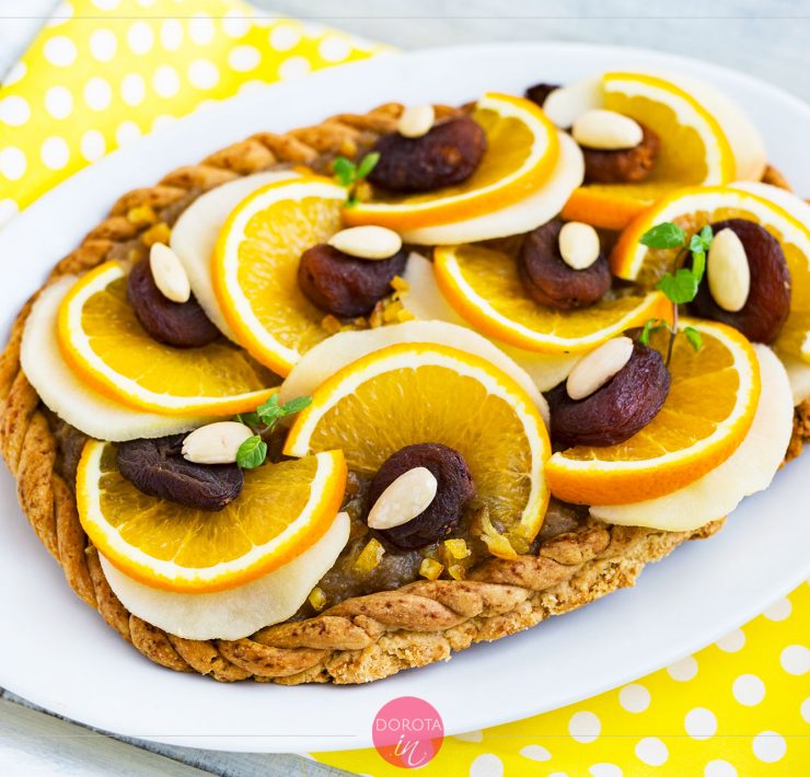 Mazurek pomarańczowy