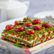 Ciasto truskawkowe pole