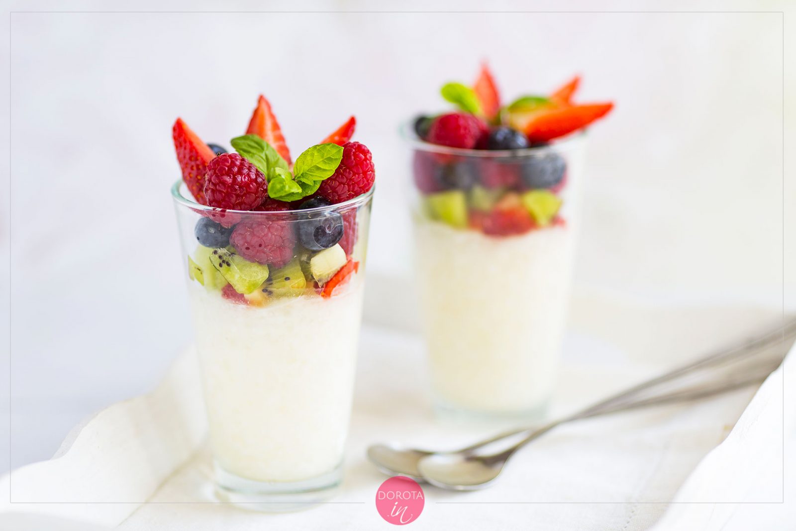 Pudding z tapioki przepis Dorota Kamińska