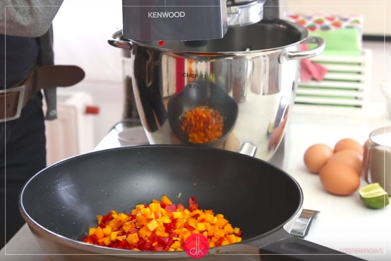 Tarta z warzywami - przepis - krok 8