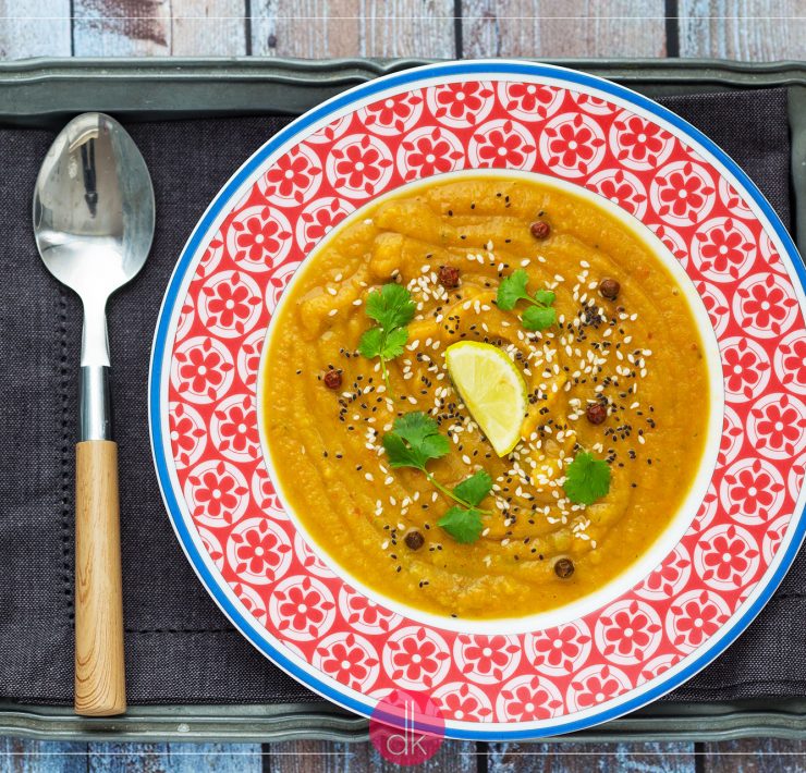 Dal z soczewicy - przepis na dhal indyjski
