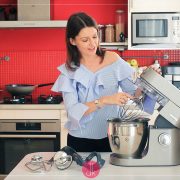 Robot planetarny Kenwood Chef Titanium XL - montowanie akcesoriów