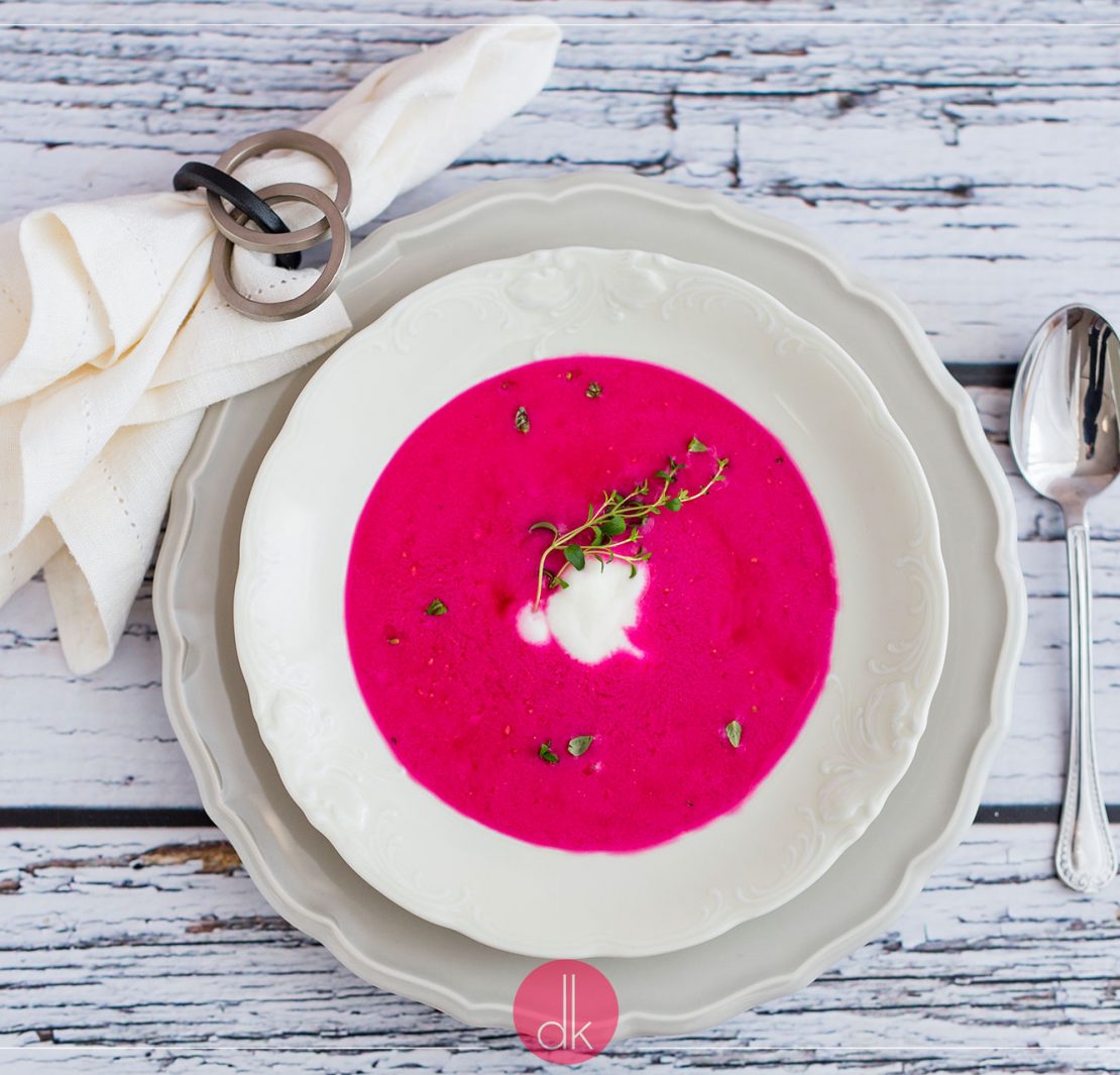 Barszcz czerwony zabielany